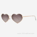 Angular Heart Metal Women's Sunglasses